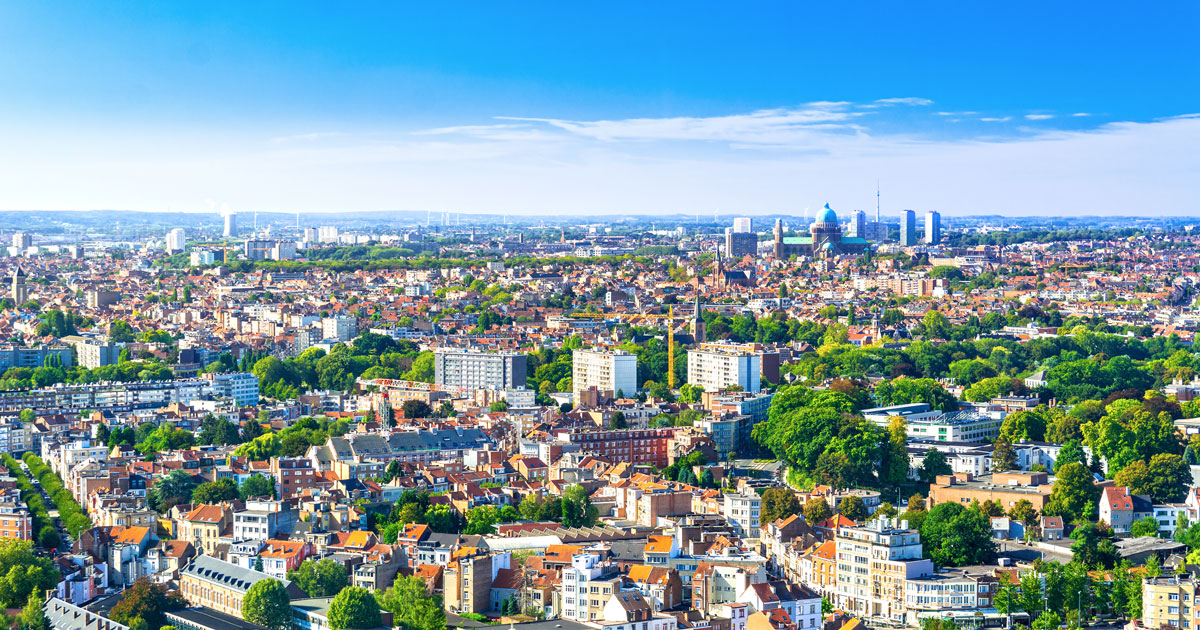 Vue panoramique de Bruxelles