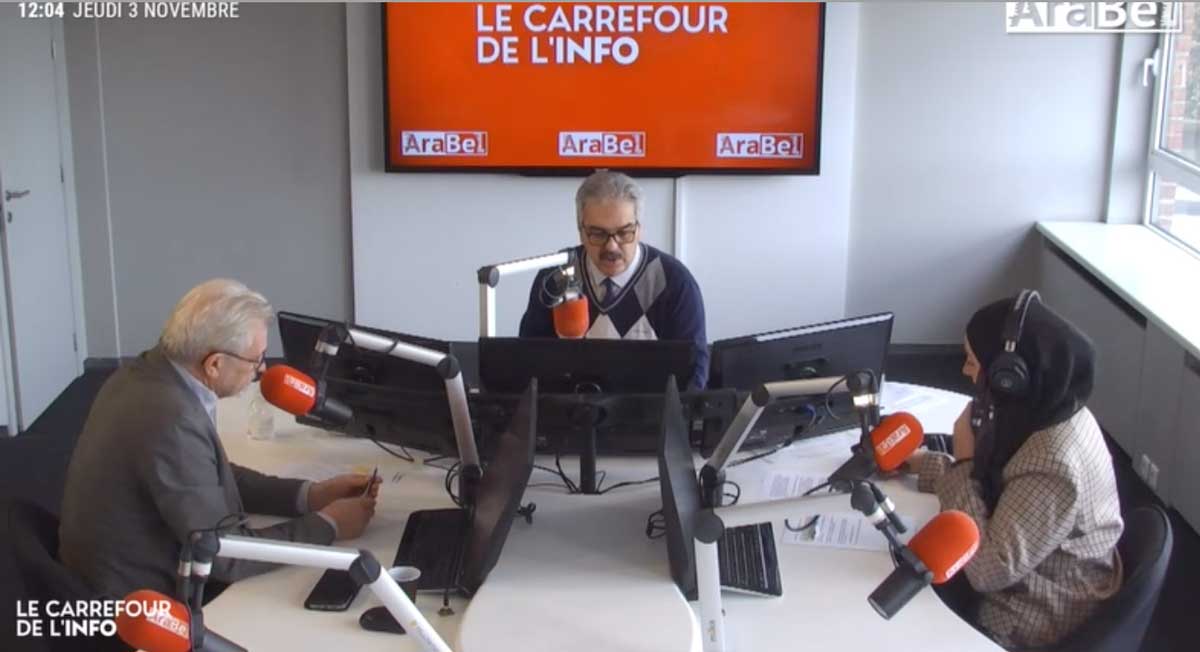 Interview de Bernard Clerfayt dans le cadre de l'émission « Le carrefour de l’info » sur Arabel FM