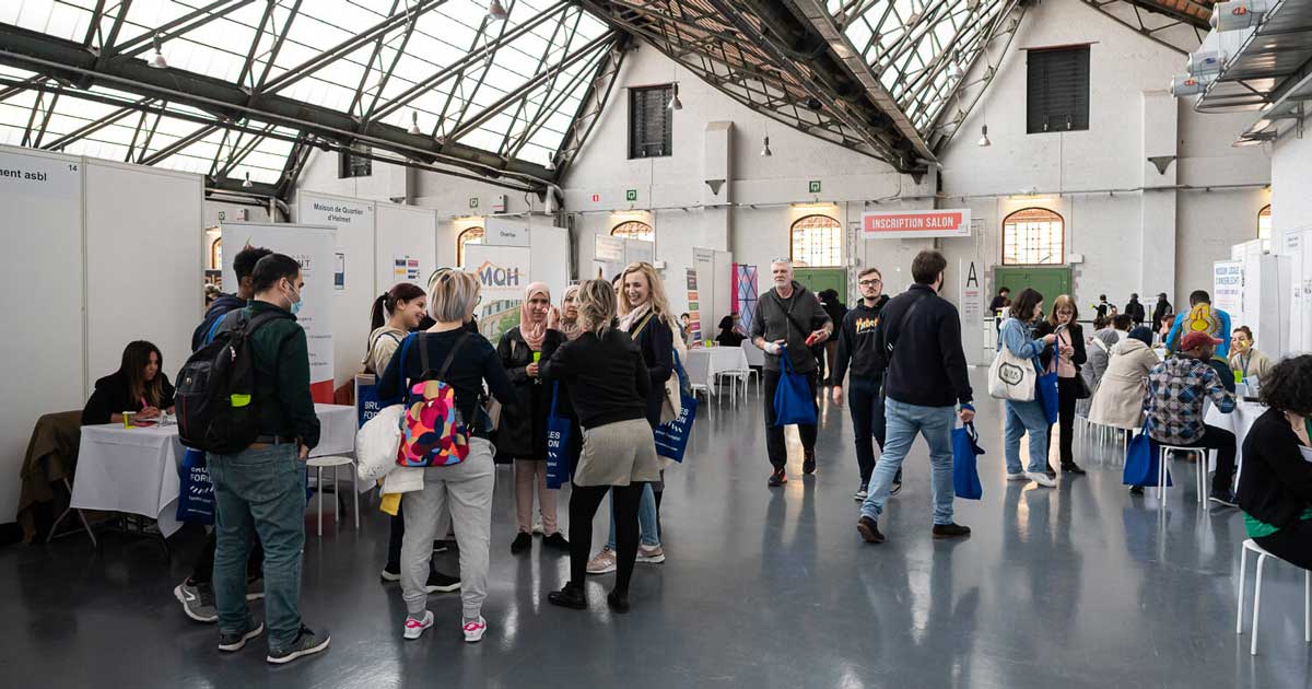 Le Salon de la formation est organisé par Bruxelles Formation à Tour & Taxi